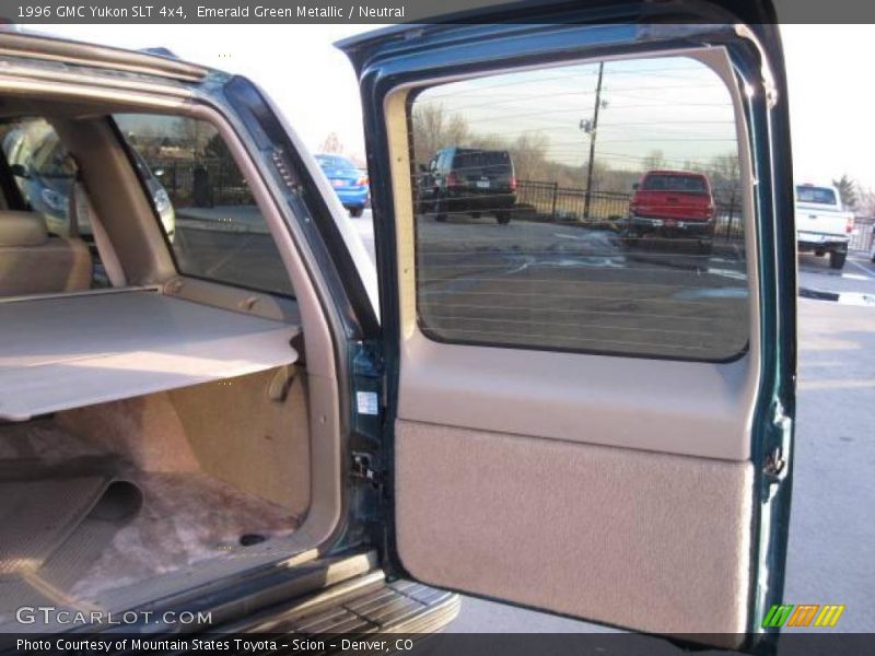 Emerald Green Metallic / Neutral 1996 GMC Yukon SLT 4x4