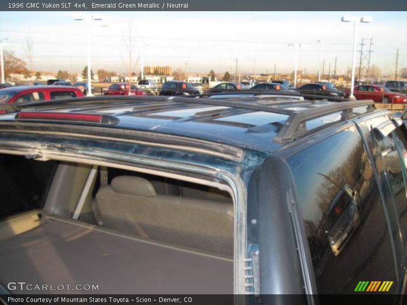 Emerald Green Metallic / Neutral 1996 GMC Yukon SLT 4x4