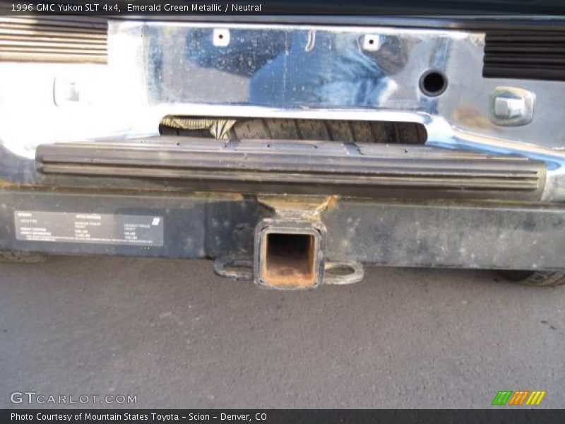 Emerald Green Metallic / Neutral 1996 GMC Yukon SLT 4x4