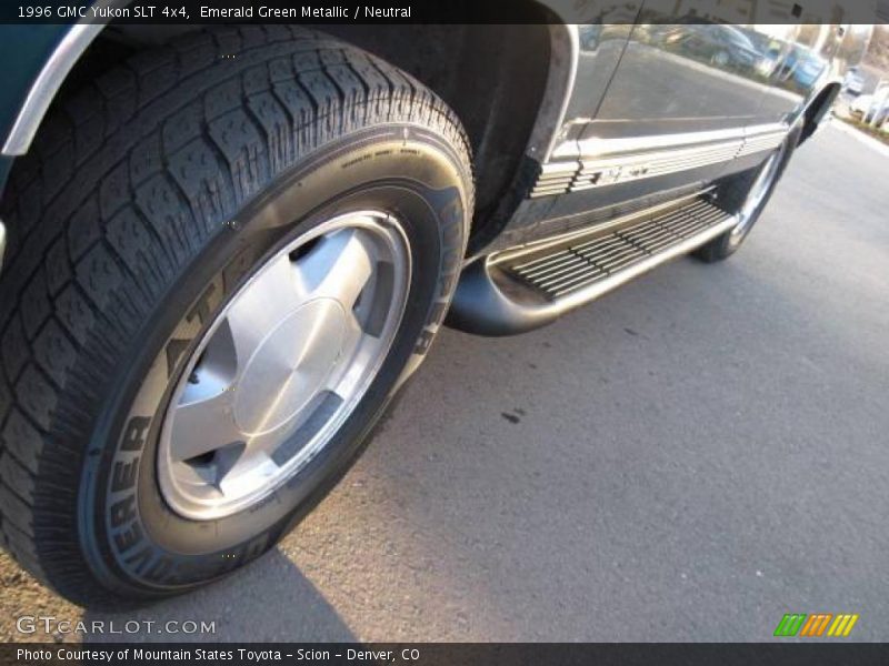 Emerald Green Metallic / Neutral 1996 GMC Yukon SLT 4x4