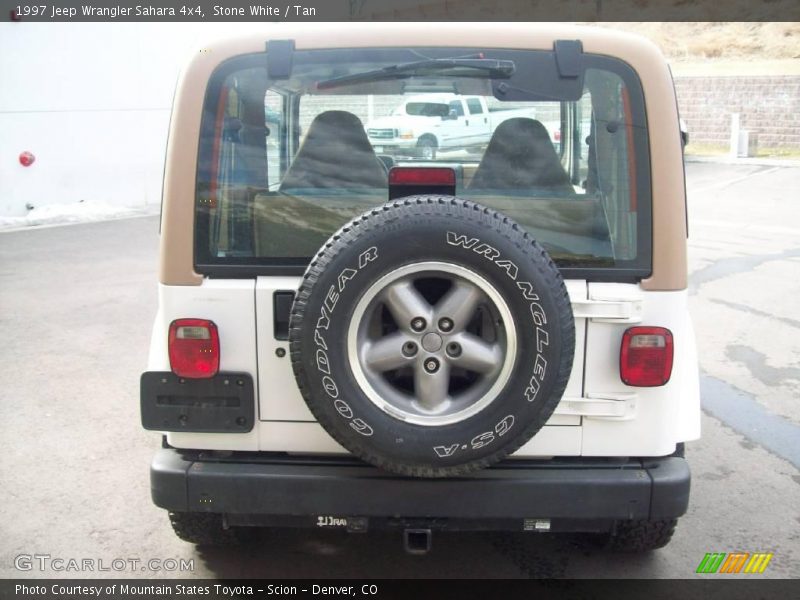 Stone White / Tan 1997 Jeep Wrangler Sahara 4x4
