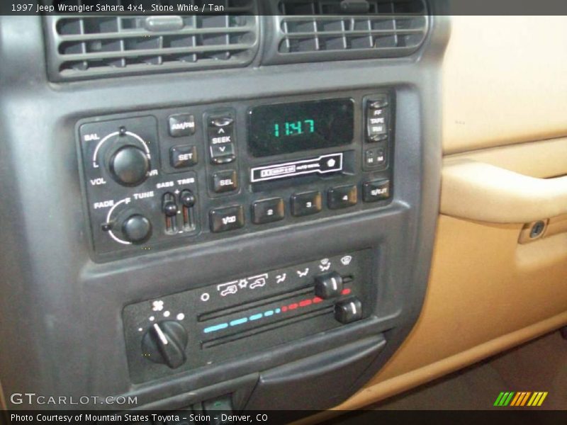 Stone White / Tan 1997 Jeep Wrangler Sahara 4x4