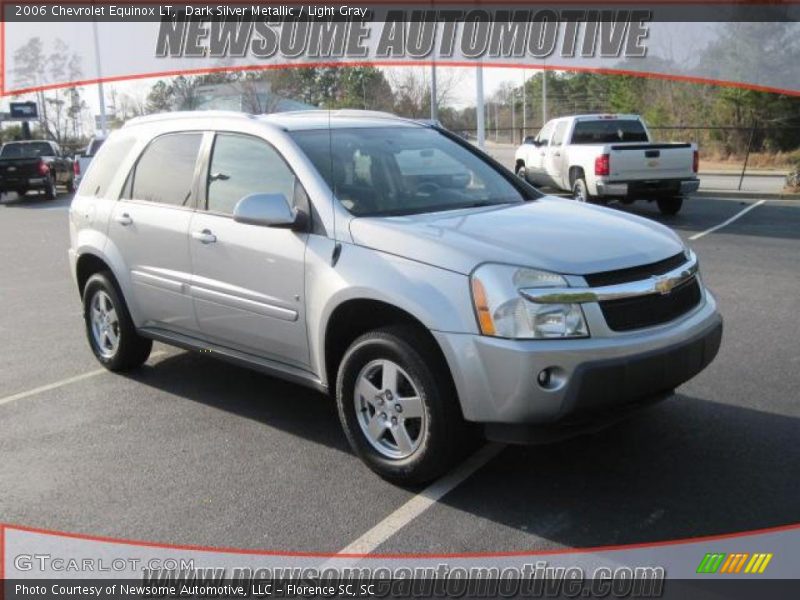 Dark Silver Metallic / Light Gray 2006 Chevrolet Equinox LT