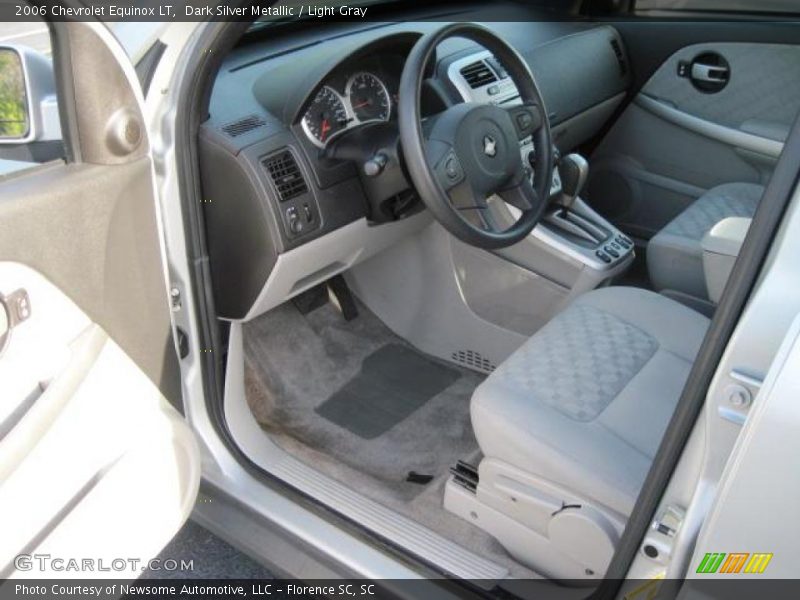 Dark Silver Metallic / Light Gray 2006 Chevrolet Equinox LT