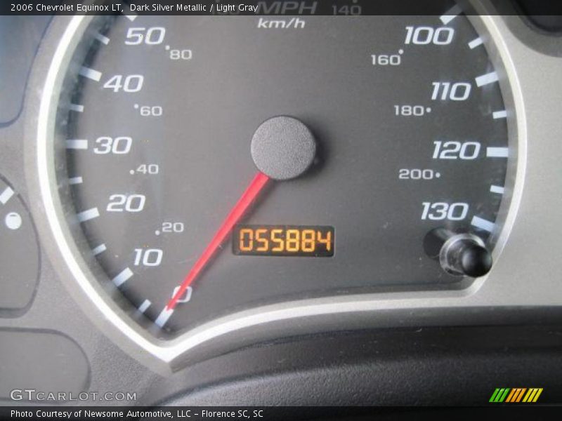 Dark Silver Metallic / Light Gray 2006 Chevrolet Equinox LT