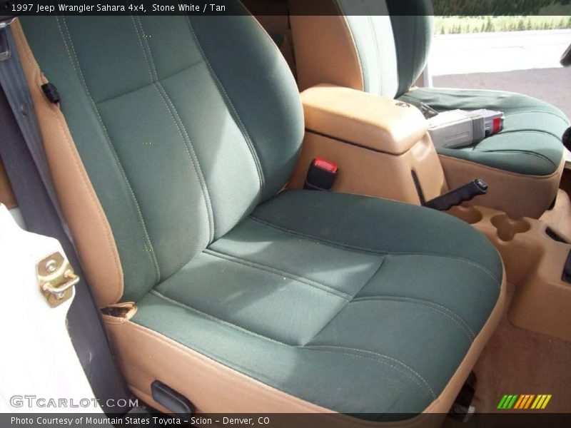 Stone White / Tan 1997 Jeep Wrangler Sahara 4x4