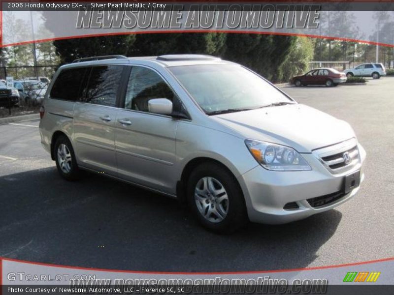 Silver Pearl Metallic / Gray 2006 Honda Odyssey EX-L