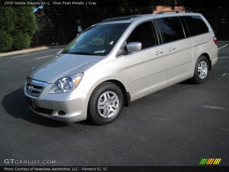Silver Pearl Metallic / Gray 2006 Honda Odyssey EX-L
