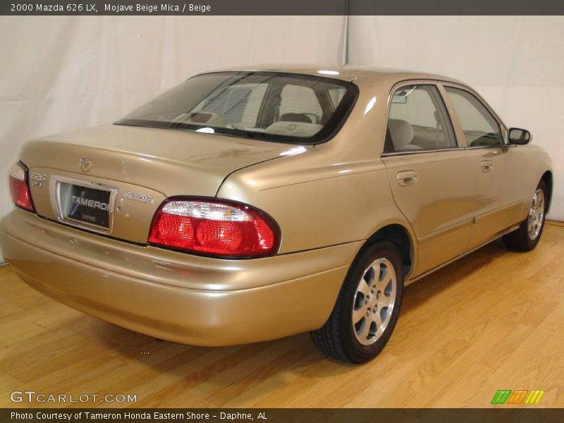 Mojave Beige Mica / Beige 2000 Mazda 626 LX