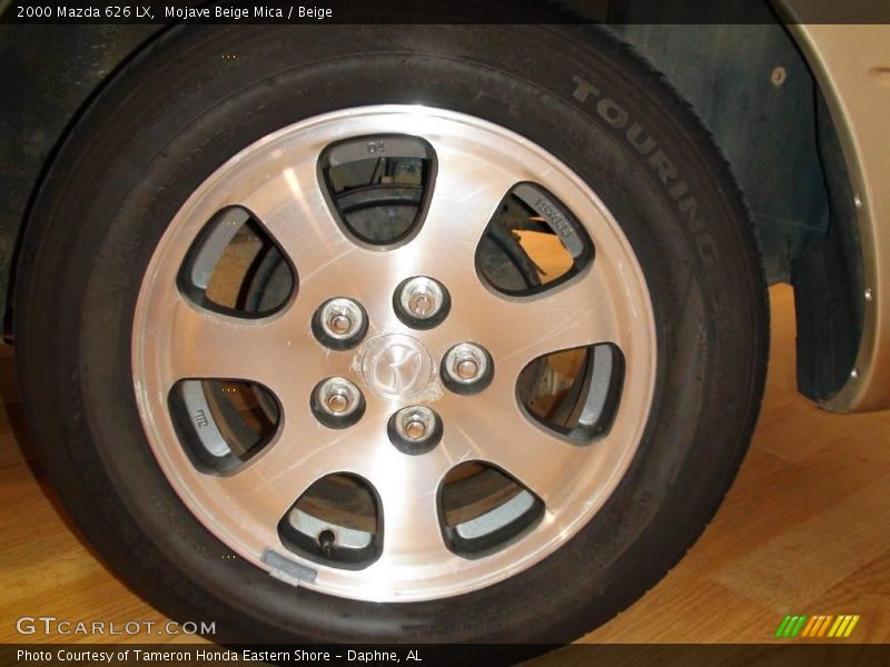 Mojave Beige Mica / Beige 2000 Mazda 626 LX
