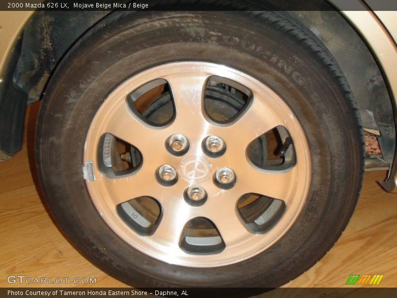 Mojave Beige Mica / Beige 2000 Mazda 626 LX