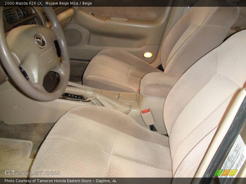 Mojave Beige Mica / Beige 2000 Mazda 626 LX