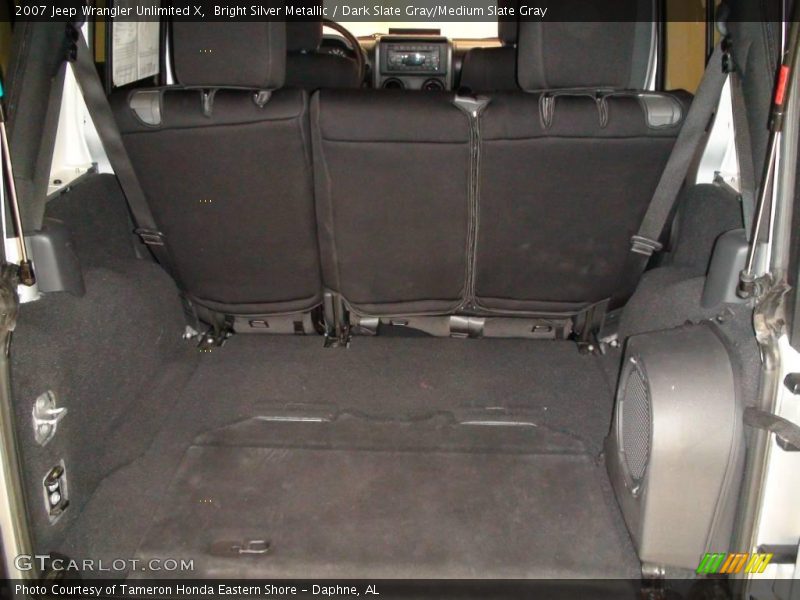 Bright Silver Metallic / Dark Slate Gray/Medium Slate Gray 2007 Jeep Wrangler Unlimited X