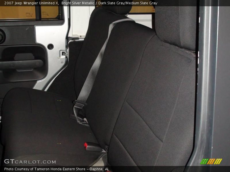 Bright Silver Metallic / Dark Slate Gray/Medium Slate Gray 2007 Jeep Wrangler Unlimited X