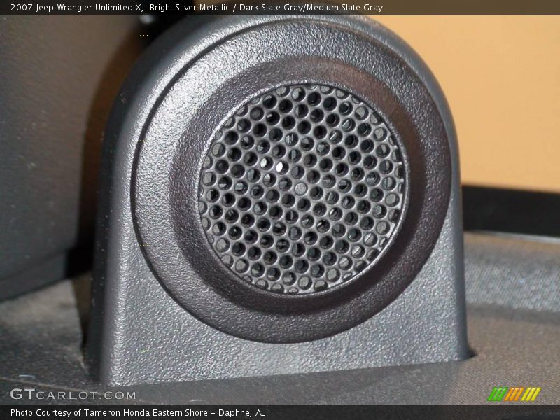 Bright Silver Metallic / Dark Slate Gray/Medium Slate Gray 2007 Jeep Wrangler Unlimited X
