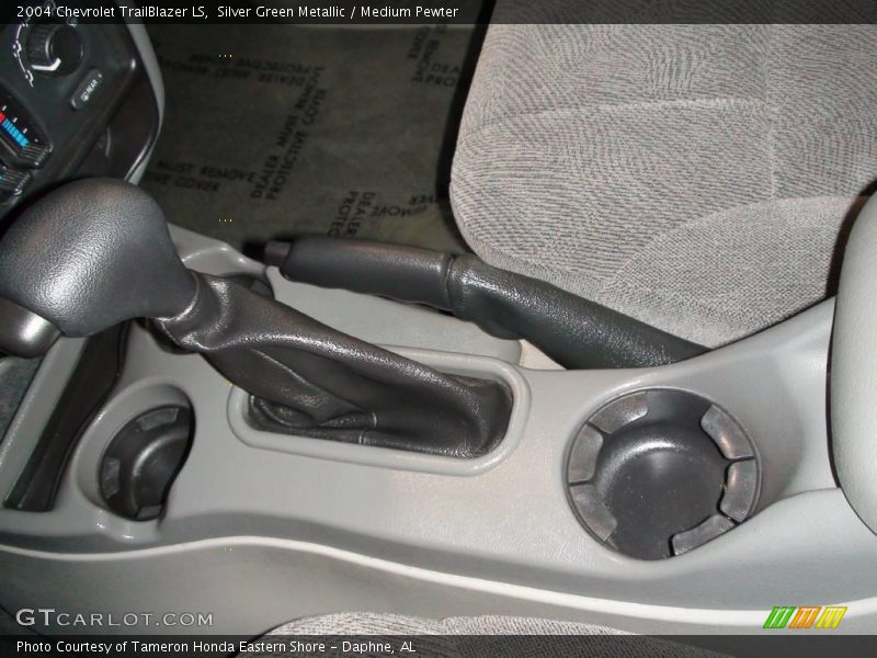 Silver Green Metallic / Medium Pewter 2004 Chevrolet TrailBlazer LS
