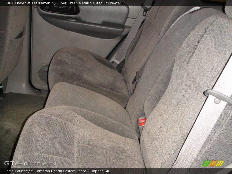 Silver Green Metallic / Medium Pewter 2004 Chevrolet TrailBlazer LS