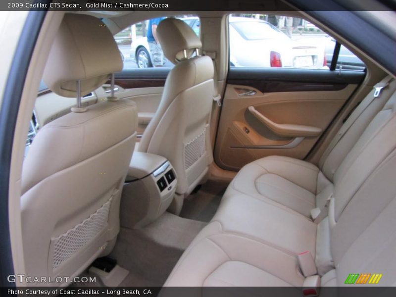 Gold Mist / Cashmere/Cocoa 2009 Cadillac CTS Sedan
