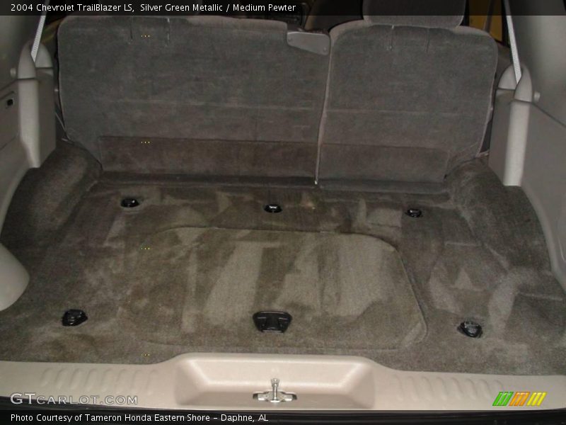 Silver Green Metallic / Medium Pewter 2004 Chevrolet TrailBlazer LS