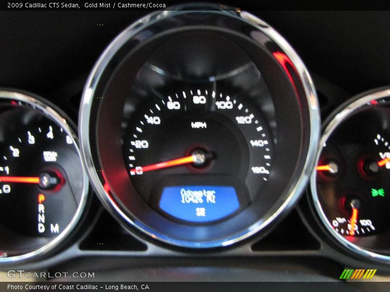 Gold Mist / Cashmere/Cocoa 2009 Cadillac CTS Sedan
