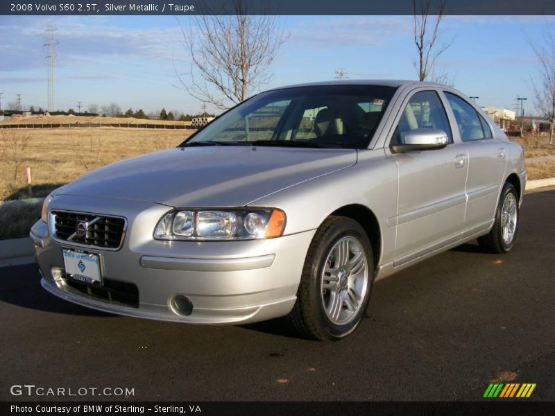 Silver Metallic / Taupe 2008 Volvo S60 2.5T
