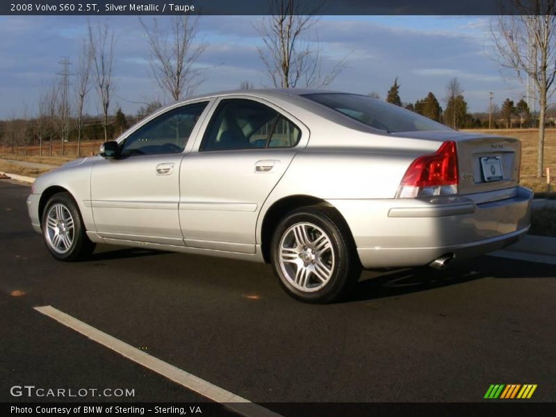 Silver Metallic / Taupe 2008 Volvo S60 2.5T
