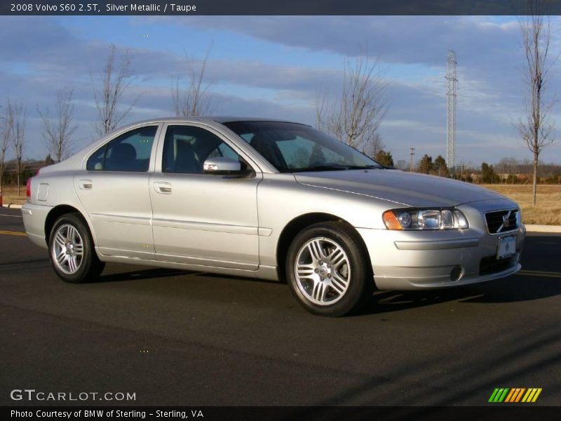 Silver Metallic / Taupe 2008 Volvo S60 2.5T