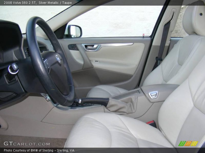 Silver Metallic / Taupe 2008 Volvo S60 2.5T