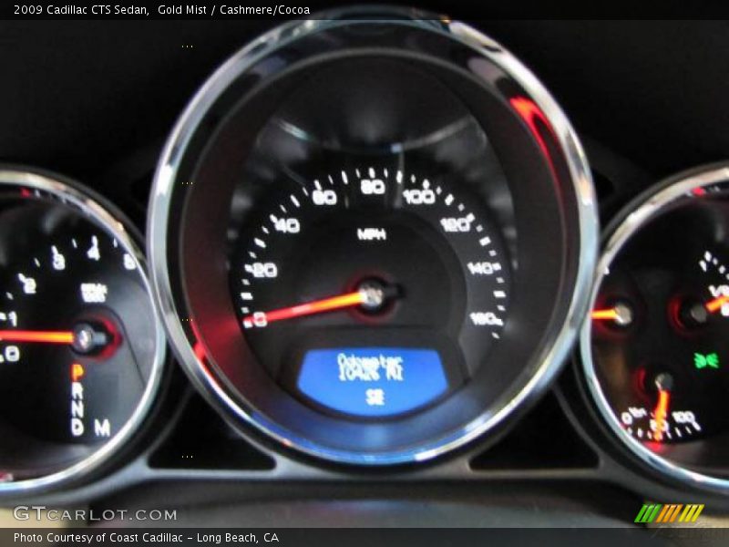 Gold Mist / Cashmere/Cocoa 2009 Cadillac CTS Sedan