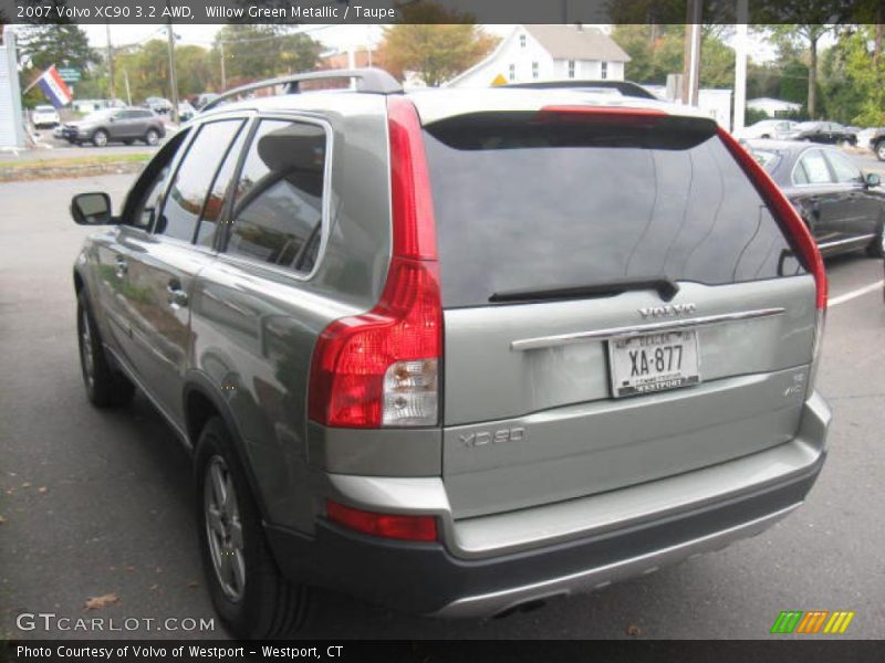 Willow Green Metallic / Taupe 2007 Volvo XC90 3.2 AWD