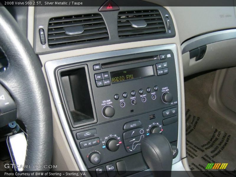 Silver Metallic / Taupe 2008 Volvo S60 2.5T
