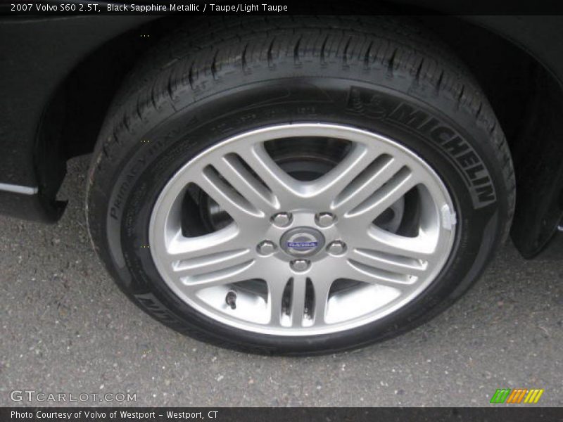 Black Sapphire Metallic / Taupe/Light Taupe 2007 Volvo S60 2.5T