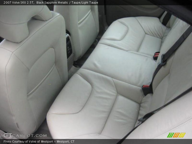 Black Sapphire Metallic / Taupe/Light Taupe 2007 Volvo S60 2.5T
