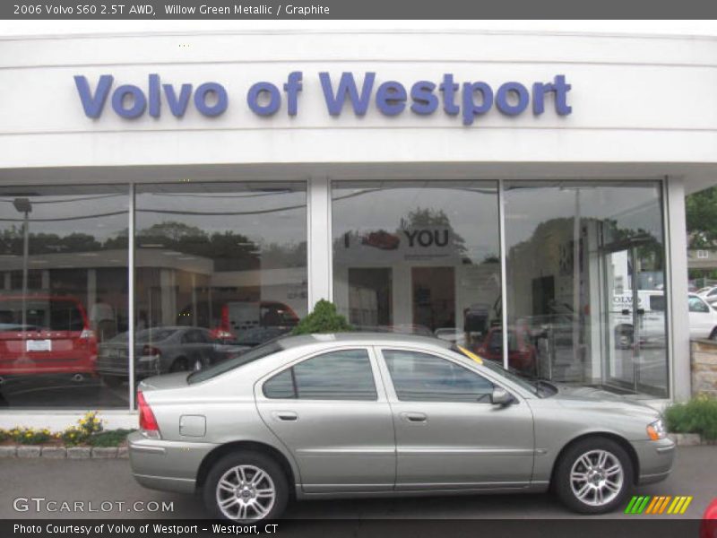 Willow Green Metallic / Graphite 2006 Volvo S60 2.5T AWD