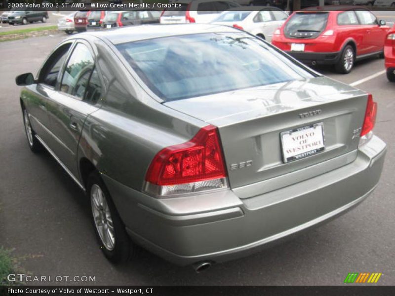 Willow Green Metallic / Graphite 2006 Volvo S60 2.5T AWD