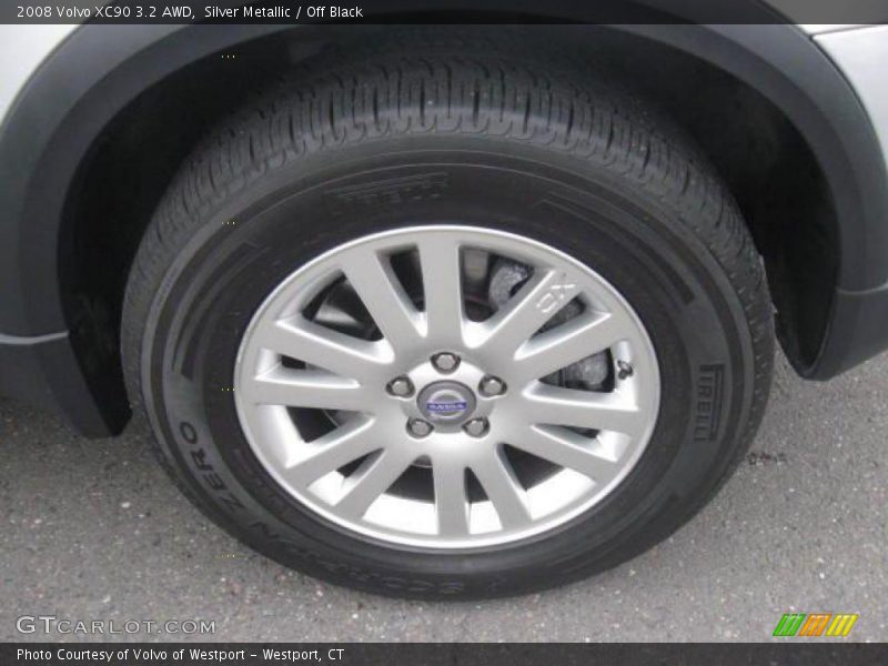 Silver Metallic / Off Black 2008 Volvo XC90 3.2 AWD
