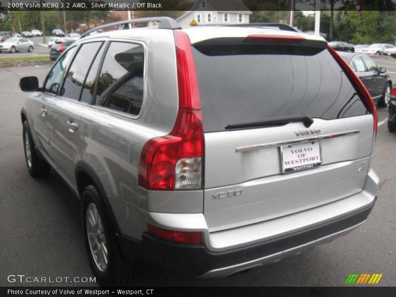 Silver Metallic / Off Black 2008 Volvo XC90 3.2 AWD