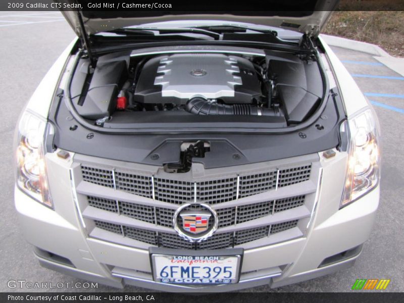 Gold Mist / Cashmere/Cocoa 2009 Cadillac CTS Sedan