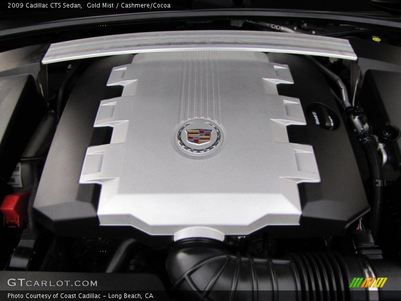 Gold Mist / Cashmere/Cocoa 2009 Cadillac CTS Sedan