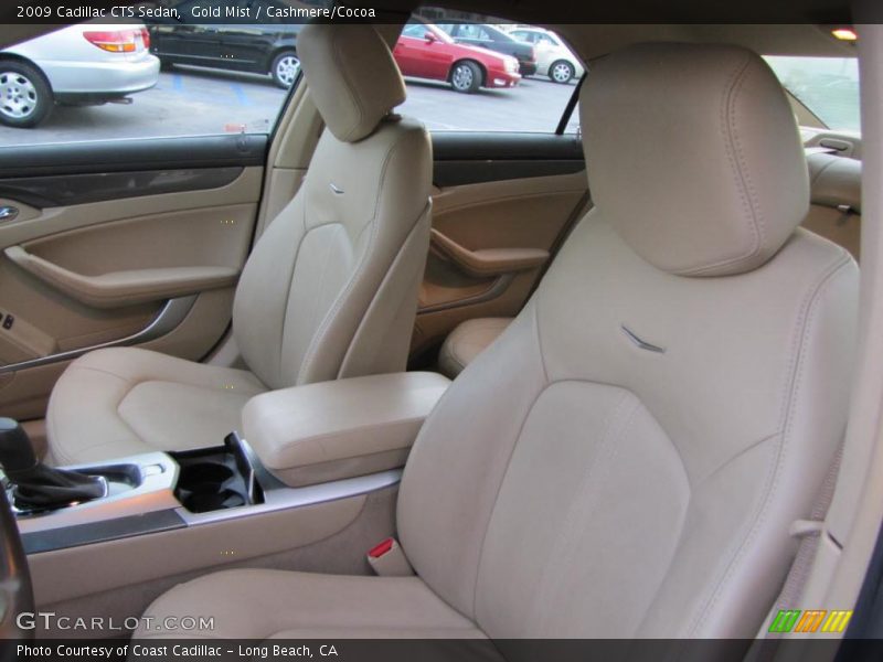 Gold Mist / Cashmere/Cocoa 2009 Cadillac CTS Sedan
