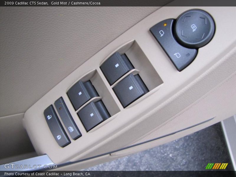 Gold Mist / Cashmere/Cocoa 2009 Cadillac CTS Sedan