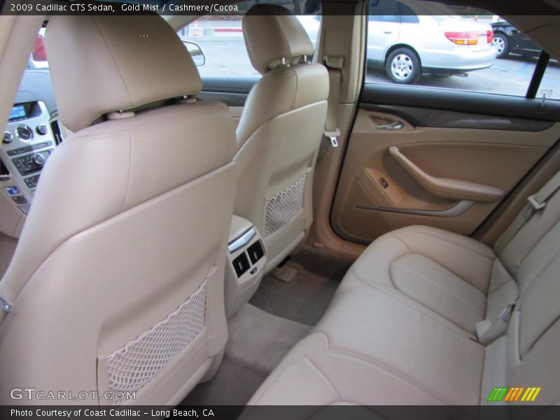 Gold Mist / Cashmere/Cocoa 2009 Cadillac CTS Sedan