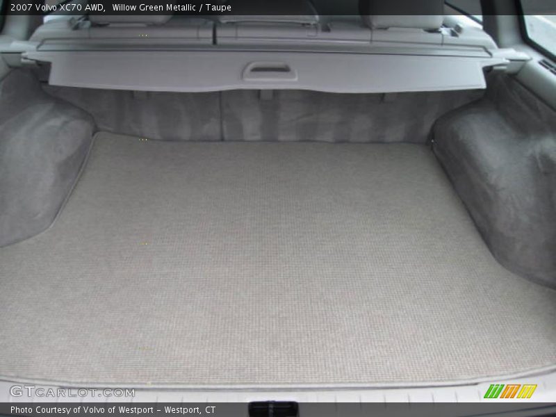 Willow Green Metallic / Taupe 2007 Volvo XC70 AWD