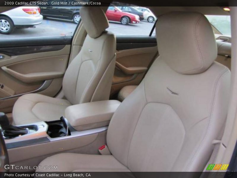 Gold Mist / Cashmere/Cocoa 2009 Cadillac CTS Sedan