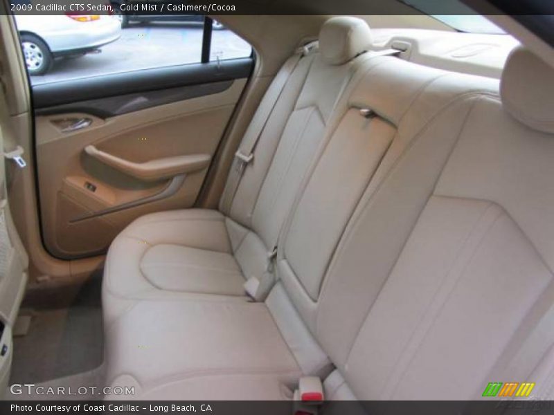 Gold Mist / Cashmere/Cocoa 2009 Cadillac CTS Sedan