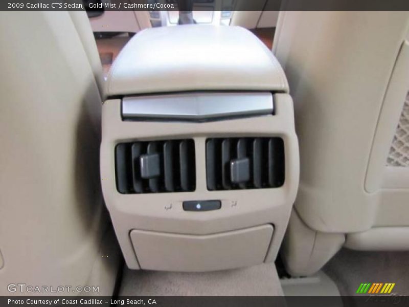 Gold Mist / Cashmere/Cocoa 2009 Cadillac CTS Sedan