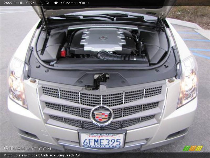 Gold Mist / Cashmere/Cocoa 2009 Cadillac CTS Sedan