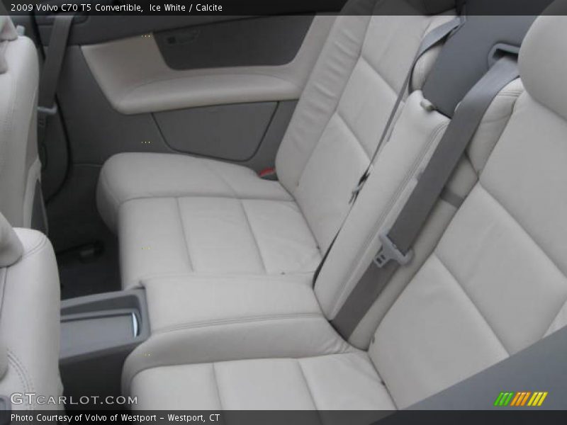 Ice White / Calcite 2009 Volvo C70 T5 Convertible