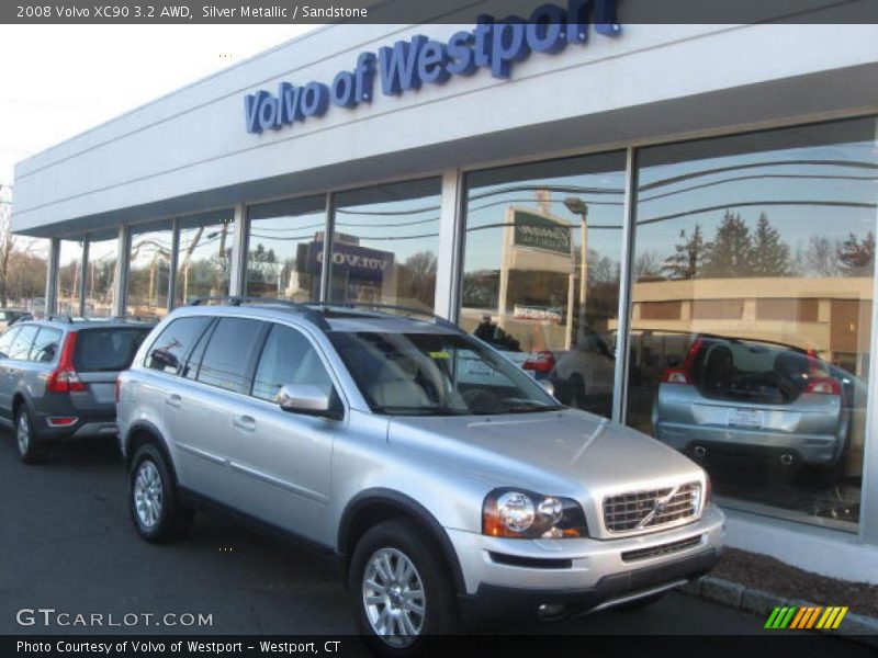 Silver Metallic / Sandstone 2008 Volvo XC90 3.2 AWD