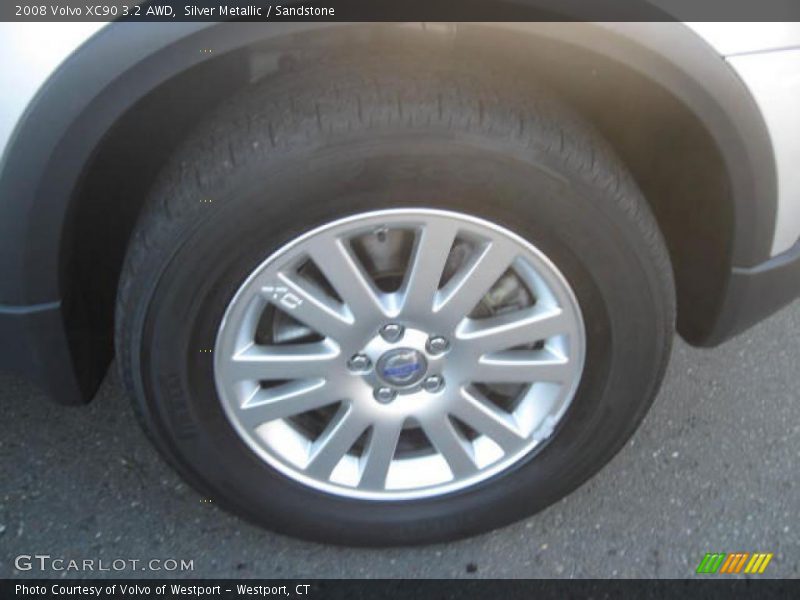 Silver Metallic / Sandstone 2008 Volvo XC90 3.2 AWD
